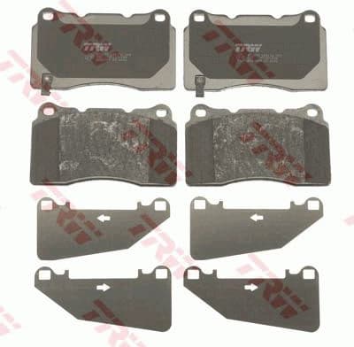 Brake pads front, Top Quality GDB3349 - image 2