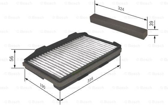 Filter, cabin air 1987432401 - image 5