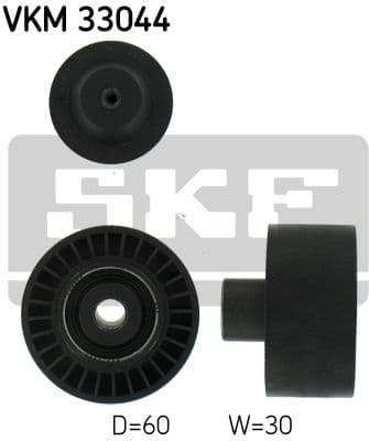 Tensioner belt VKM33044 - image 2