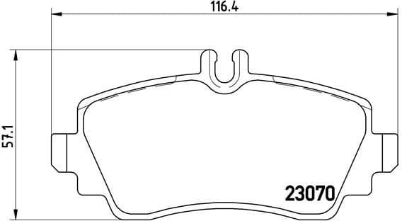 Brake Pad Set, disc brake PRIME LINE P50047