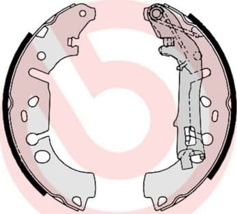 Brake Shoe Set ESSENTIAL LINE S23531