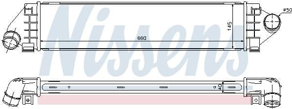 Charge Air Cooler ** FIRST FIT ** 96560