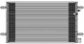 Condenser, air conditioning TSP0225591