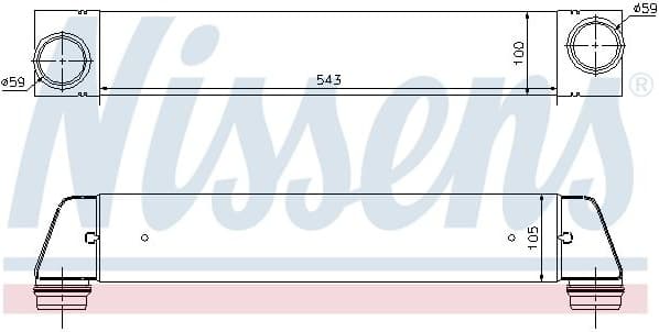 Charge Air Cooler 96607