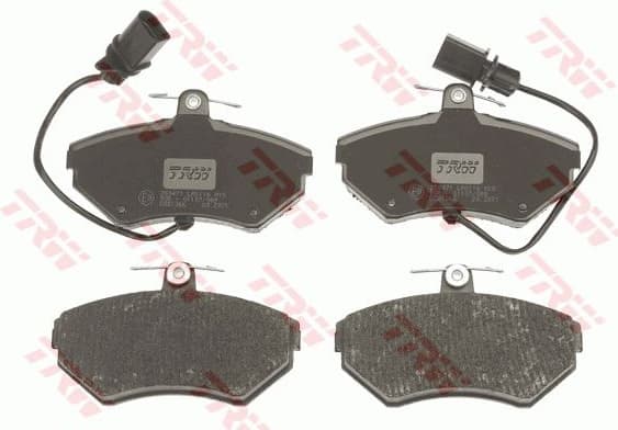 Brake Pad Set, disc brake COTEC GDB1366 - image 2