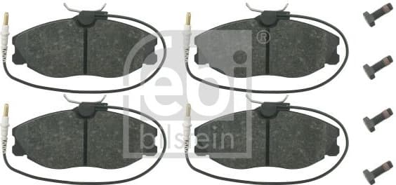 Brake Pad Set, disc brake 16257