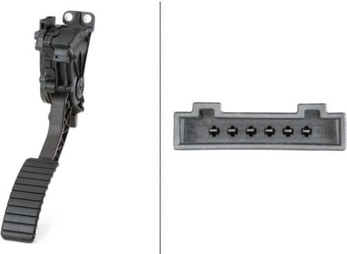 Sensor, accelerator pedal position 6PV 010 946-181