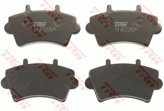 Brake pads front, Top Quality GDB1442 - image 2