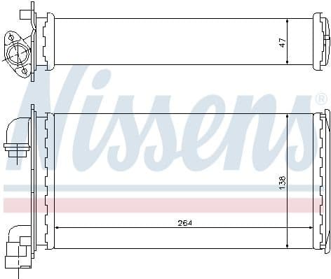 Heat Exchanger, interior heating 70501 - image 2