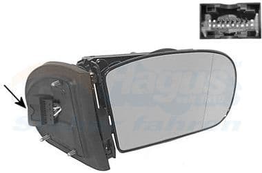 Exterior Mirror * HAGUS * 3032854 - image 2