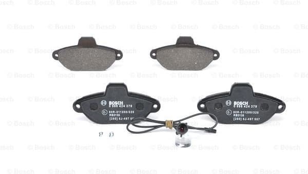 Brake Pad Set, disc brake 0986424379