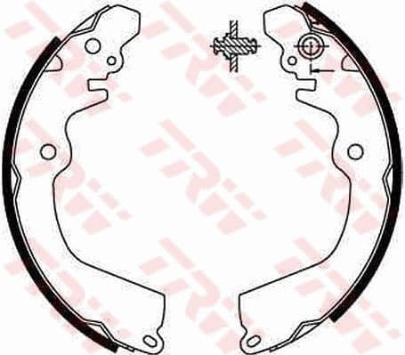 Brake Shoe Set GS8666