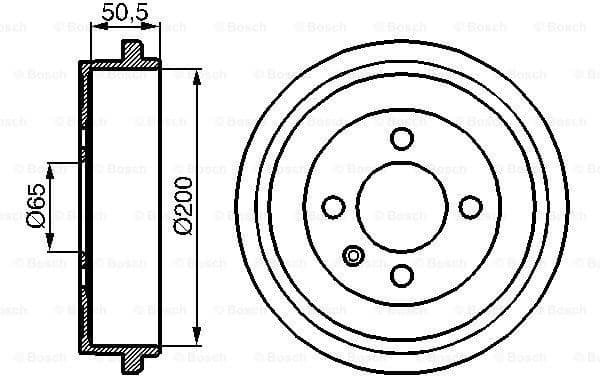 Brake Drum 0986477106 - image 5