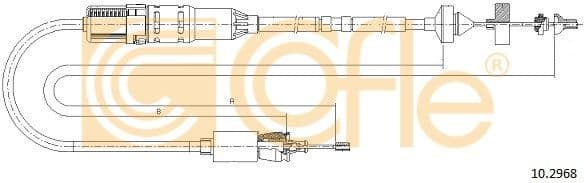Cable Pull, clutch control 10.2968 - image 2