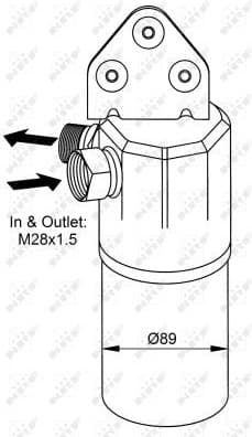 Dryer, air conditioning EASY FIT 33131