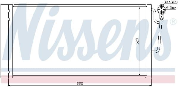 Condenser, air conditioning ** FIRST FIT ** 940118