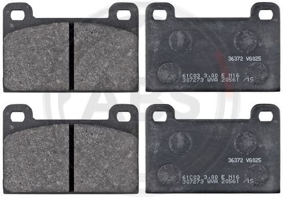 Brake Pad Set, disc brake 36372