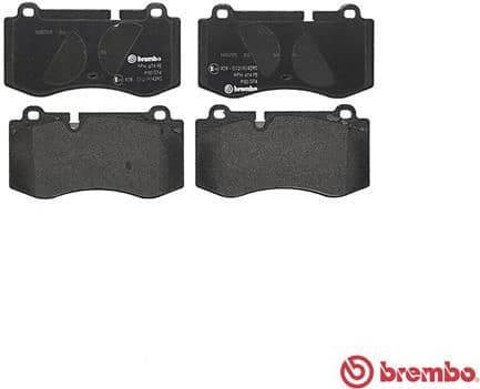 Brake pads front, Top Quality P50074 - image 2