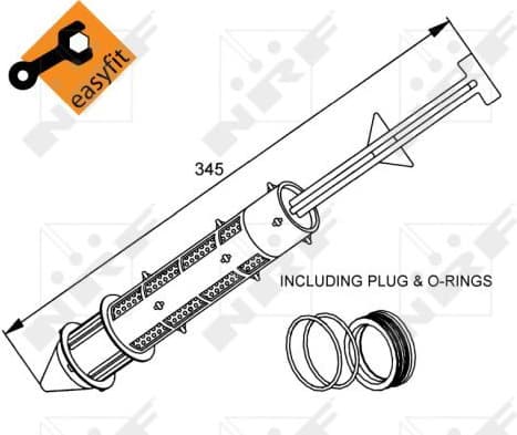 Dryer, air conditioning EASY FIT 33299