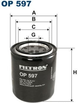 Oil Filter OP597