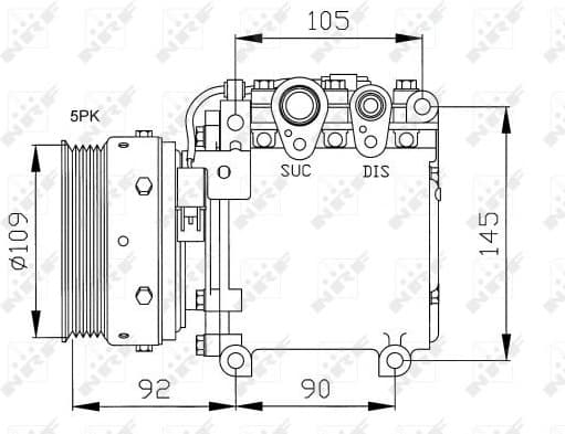 Compressor, air conditioning 32049 - image 2