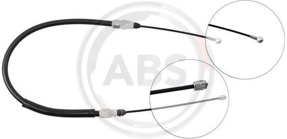 Cable Pull, parking brake K19747