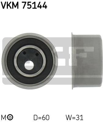 Tensioner Pulley, timing belt VKM 75144