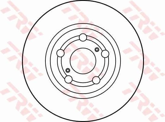 Brake Disc DF2742 - image 2
