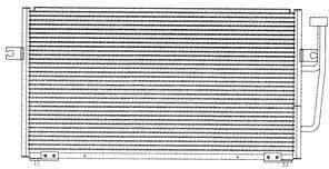 Condenser, air conditioning TSP0225143