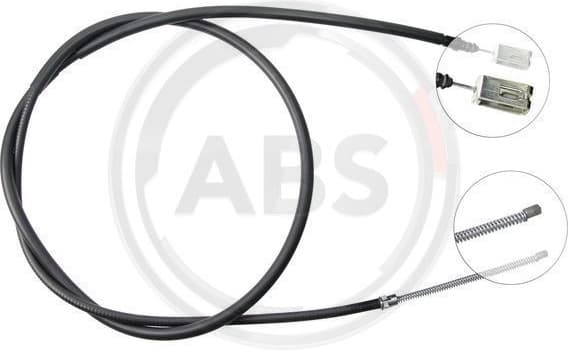 Cable Pull, parking brake K13318