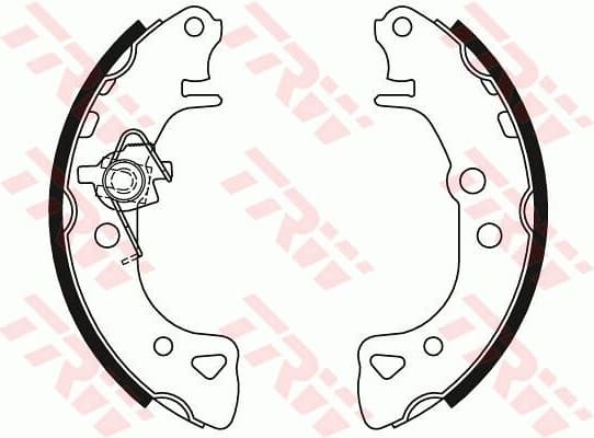 Brake Shoe Set GS8271 - image 2