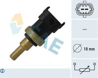 Sensor, coolant temperature 33495