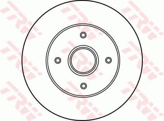 Brake Disc DF2706 - image 2