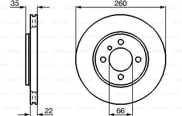 Brake Disc 0986478036 - image 2
