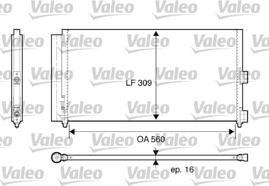 Condenser, air conditioning 818021