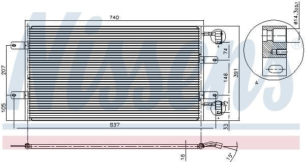 Condenser, air conditioning 94678