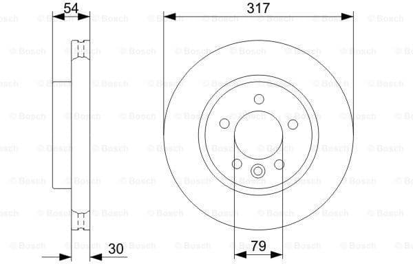 Brake Disc 0986479287