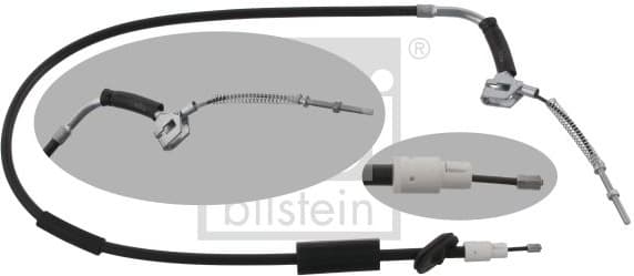 Cable Pull, parking brake 34913