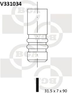 Valve exhaust V331034 - image 2