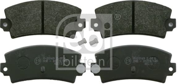 Brake Pad Set, disc brake 16407