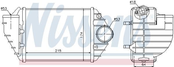 Charge Air Cooler ** FIRST FIT ** 96690