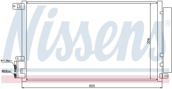 Condenser, air conditioning ** FIRST FIT ** 940095