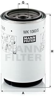 Fuel Filter WK1060/5X