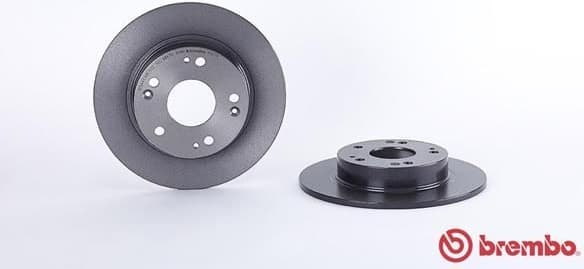 Brake discs kit rear, (2pcs), Top Quality 08.A147.11 - image 2