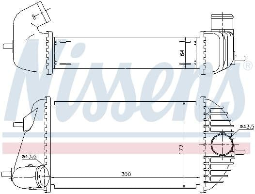Charge Air Cooler ** FIRST FIT ** 96465