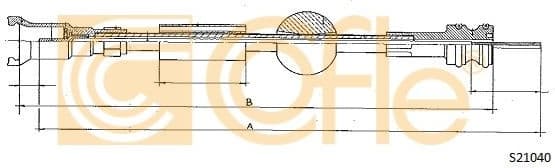Speedometer Cable S21040