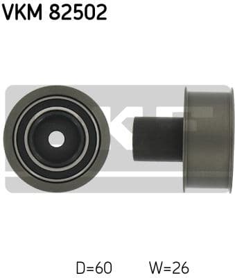 Deflection Pulley/Guide Pulley, timing belt VKM 82502