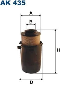 Air Filter AK435