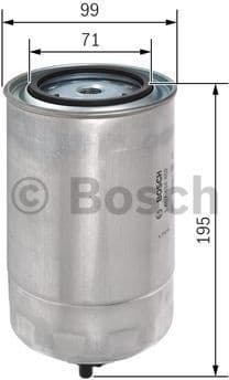 Fuel Filter 1457434402 - image 5