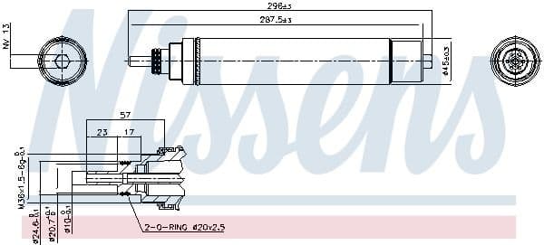 Dryer, air conditioning ** FIRST FIT ** 95336